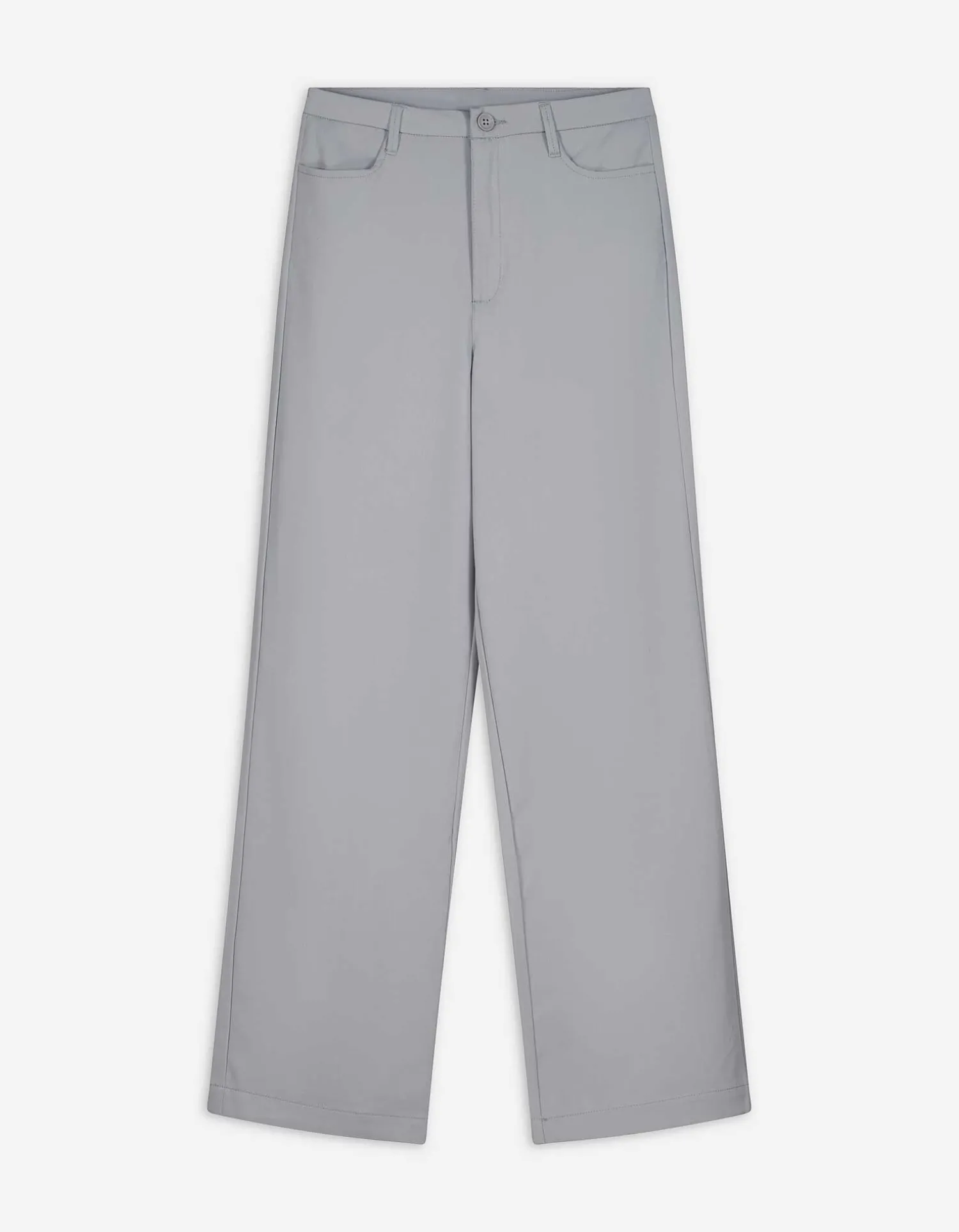 Page One Broek - Straight fit - grijs New
