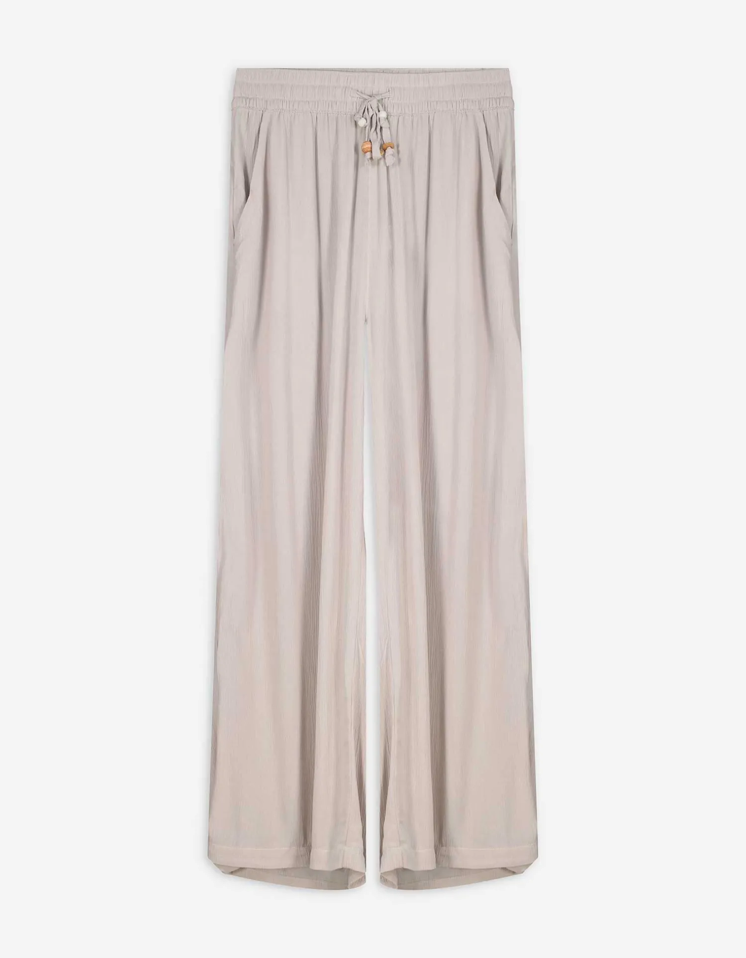 Takko Broek - Wide fit - beige Clearance