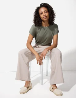 Page One Broek - Wide fit - lichtgrijs Sale
