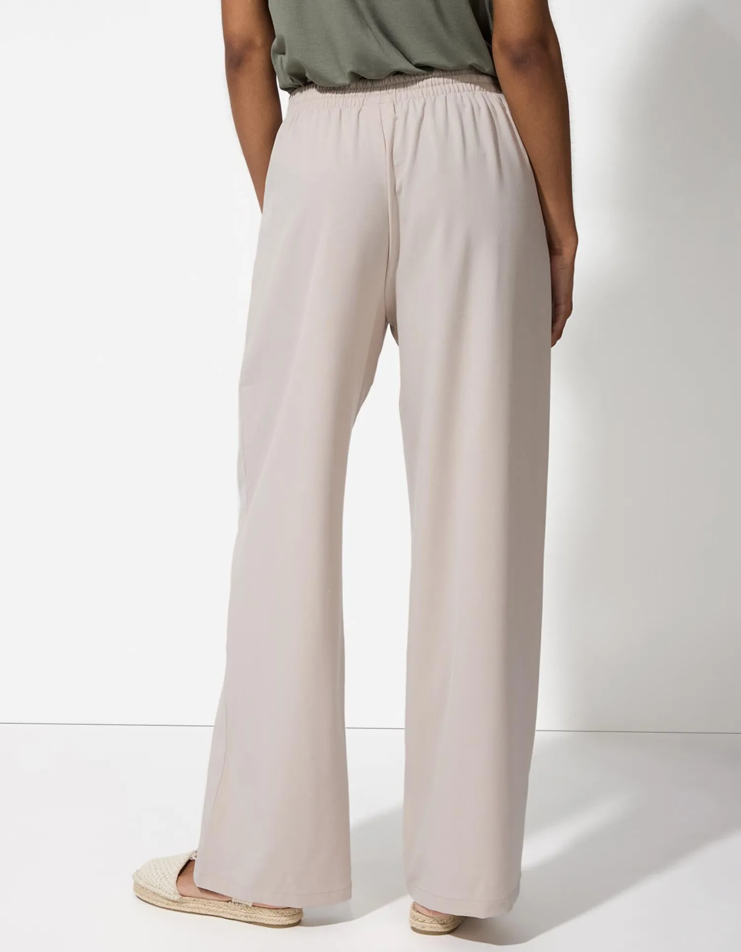 Page One Broek - Wide fit - lichtgrijs Sale