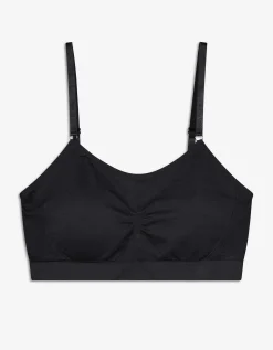 Flame Bustier - grotendeels naadloos - zwart New