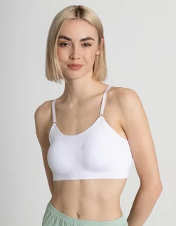 Flame Bustier - grotendeels naadloos - wit Online