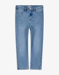 Page One Capribroek - Hoge taille - blauw Hot