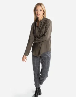 Ever Me Chino - Straight fit - grijs Outlet