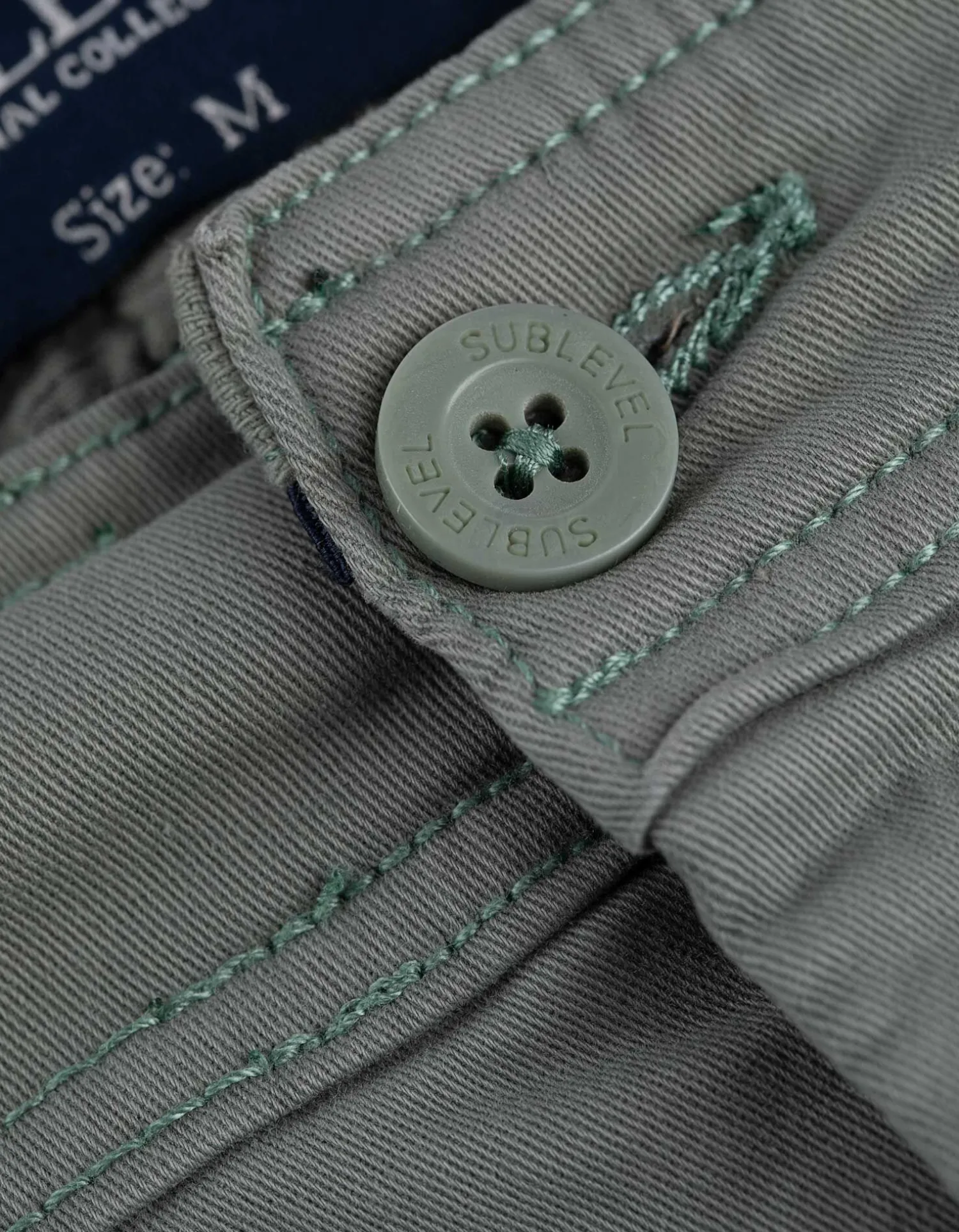 Takko Chinoshort - turkoois Outlet