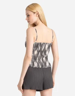Page One Cropped top - Slim fit - donkergrijs Best