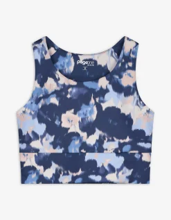 Page One Active Cropped top - Zachte touch - lichtblauw Hot