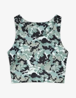 Page One Active Cropped top - Zachte touch - lichtgroen Best