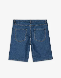Denim 1982 Denim short - donkerblauw Hot