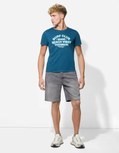 Takko Denim short - Straight fit - grijs Best