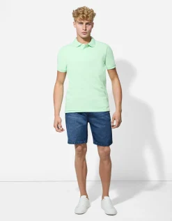 Takko Denim short - Straight fit - blauw Discount