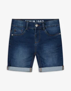 Dopodopo boys Denim short - Verstelbare zoom - donkerblauw Discount