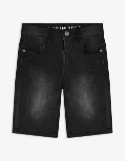 Dopodopo boys Denim short - Verstelbare zoom - zwart Online