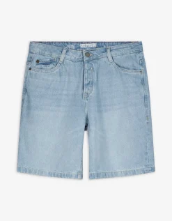 Takko Denim short - Wide leg - lichtblauw Discount