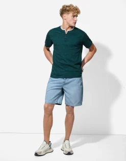 Takko Denim short - Wide leg - lichtblauw Discount