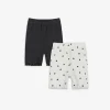 Dopodopo mini Fietsbroek - Print all-over donkergrijs Outlet