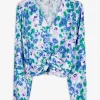 Page One Gesneden shirt met lange mouwen - LENZING&trade; ECOVERO&trade; - wit Fashion