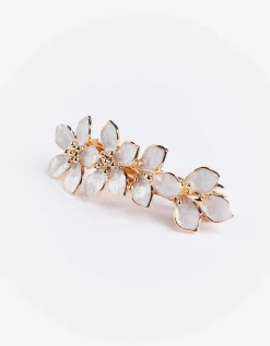 Accessories Haarspeld - Bloemenmotief - goud Discount