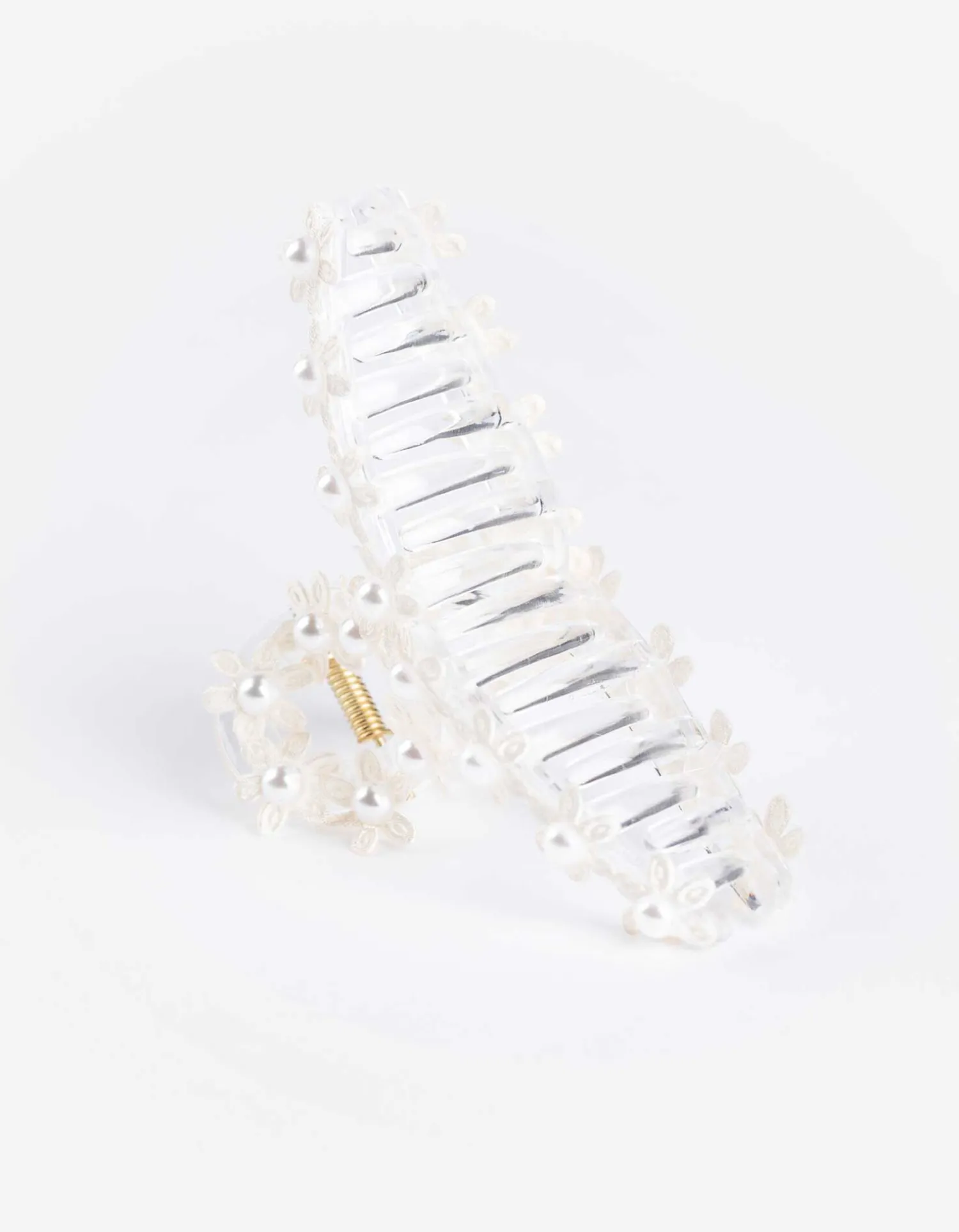 Accessories Haarspeld - Bloemenmotief - wit Discount