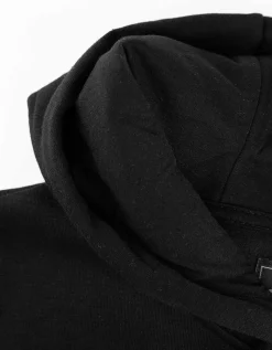 Jean Pascale Hoodie - Capuchon met tunnelkoord - zwart New