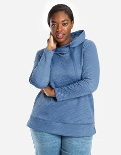 Maxi Blue Hoodie - Siernaden - donkerblauw Best