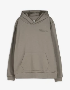 Takko Hoodie - Vooropdruk - donkergroen Clearance
