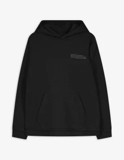 Takko Hoodie - Vooropdruk - zwart Sale