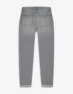 Page One Jeans - Girlfriend fit - grijs Best