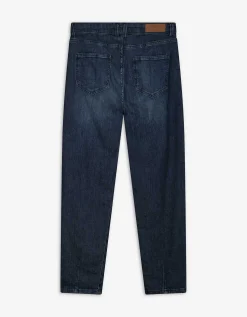 Takko Jeans - Plooi - donkerblauw Clearance