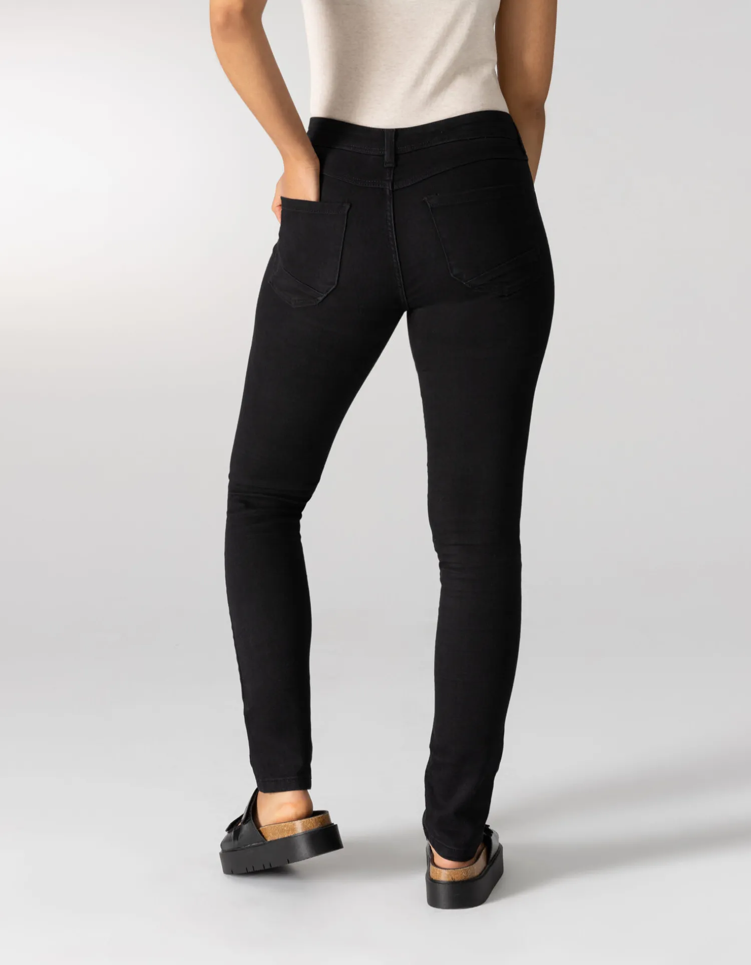 Denim 1982 Jeans - Schoon waseffect - donkerblauw Fashion