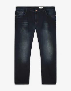 Jean Pascale Jeans - Straight fit - donkerblauw Outlet