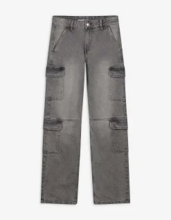 Page One Jeans - Straight fit - grijs Online