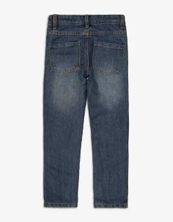 Dopodopo boys Jeans - Waseffecten - donkerblauw New