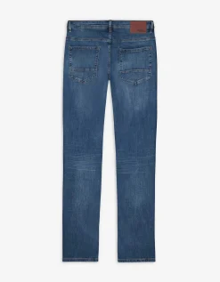 Denim 1982 Jeans - Waseffecten - donkerblauw Outlet