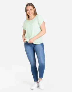 Maxi Blue Jegging - Skinny fit - blauw Fashion