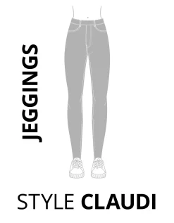 Ever Me Jegging - Skinny fit - blauw New