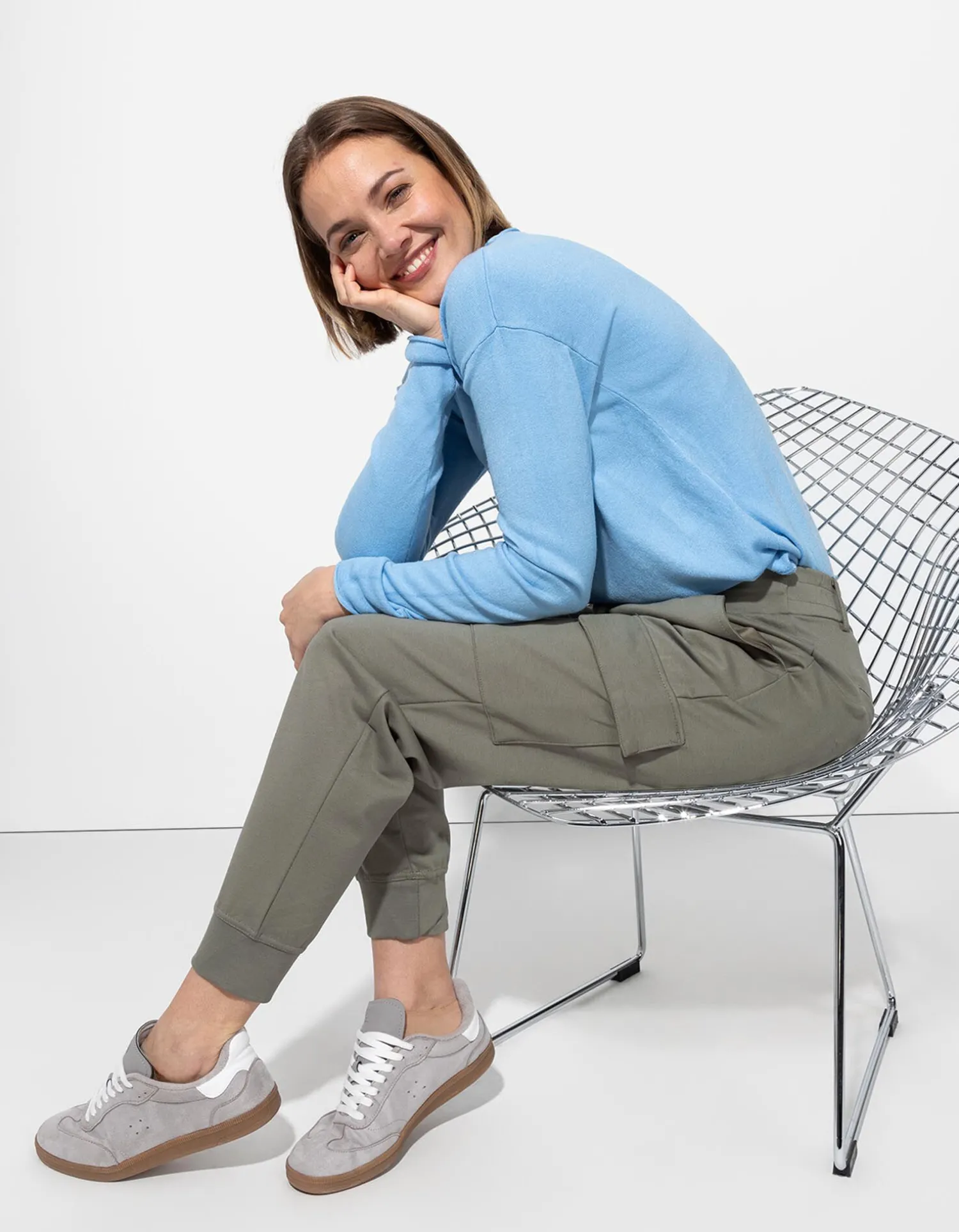 Page One Jogger pants - Opgestikte zakken - groen New