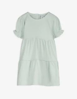 Dopodopo mini Jurk - Effen - lichtgroen Sale