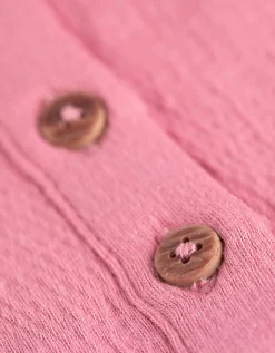 Dopodopo mini Jurk - Gekreukte look - roze Outlet