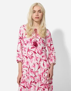 Ever Me Jurk - Motief all-over - pink Best