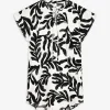 Ever Me Jurk - Oversized schouders - wit Online