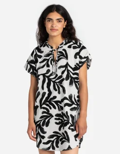 Ever Me Jurk - Oversized schouders - wit Online