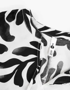 Ever Me Jurk - Oversized schouders - wit Online