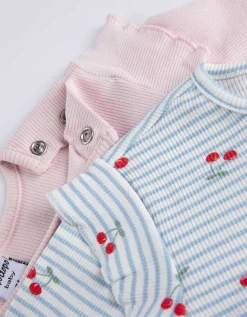 Dopodopo mini Jurk - Set van 2 - wit Outlet
