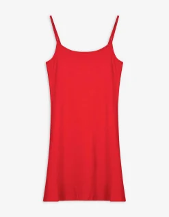 Page One Jurk in A-lijn - Spaghettibandjes - rood Online
