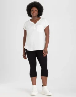 Maxi Blue Legging - Elastische band - zwart Discount