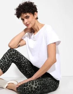 Ever Me Legging - Luipaardprint - lichtgroen Hot