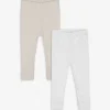Dopodopo mini Legging - Set van 2 wit Fashion