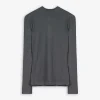 Ever Me Longsleeve - Glitterstof - donkergrijs Hot