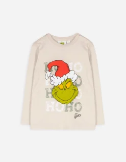 Dopodopo mini Longsleeve - Grinch - beige Clearance